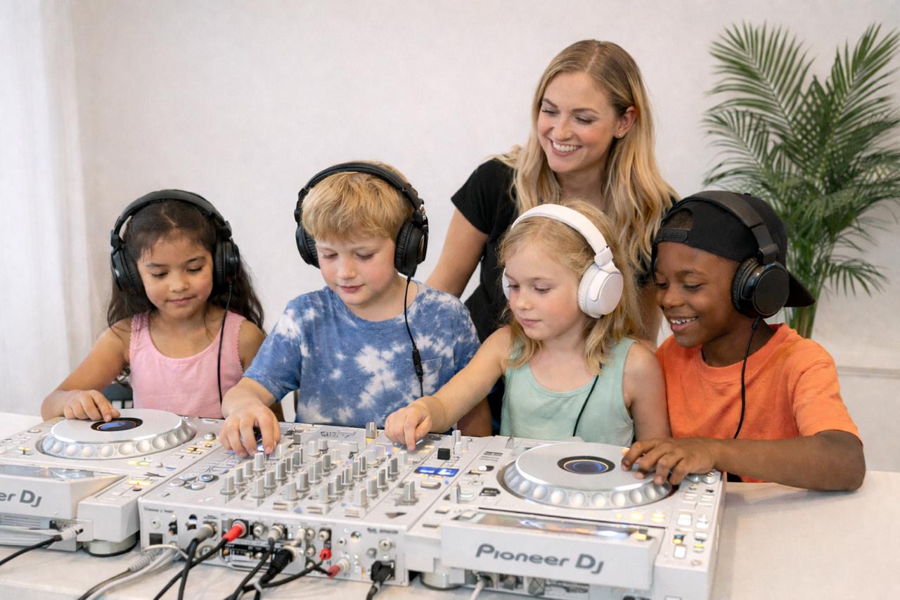 Introduction to DJing. DJ Class for Kids - 4 classes